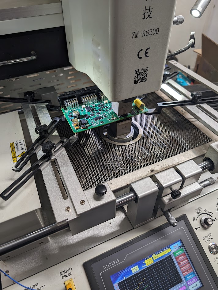 BGA Chip Installation